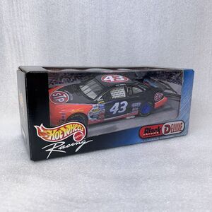 Hot Wheels Racing NASCAR 1:24 Diecast Black Chrome 43 John Andretti Pontiac STP